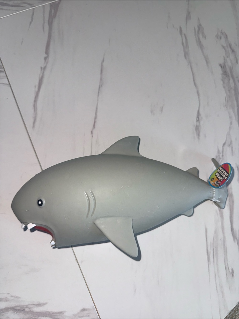 JA-RU Jumbo Shark Squishy 13" Squeeze Toy Stress Relief Viral TikTok NEW